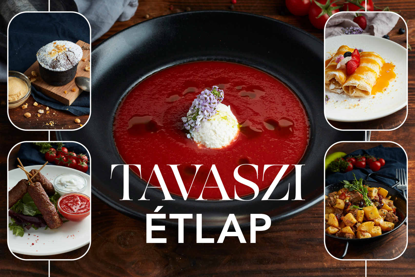 Itt az új tavaszi és nyári étlapunk!